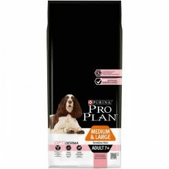 PURINA PRO PLAN Purina Proplan Adult 7+ Medium Large Sensitive Skin Optiderma 14 Kg