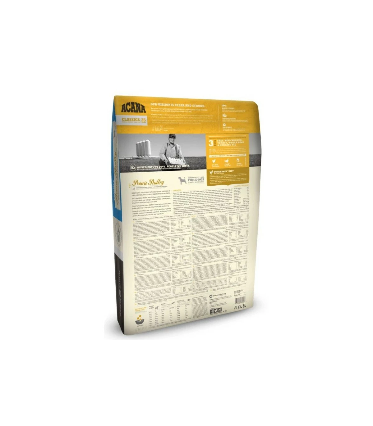 Acana Adult Prairie Poultry Dog 11,4 Kg Classics 25 - immagine 2