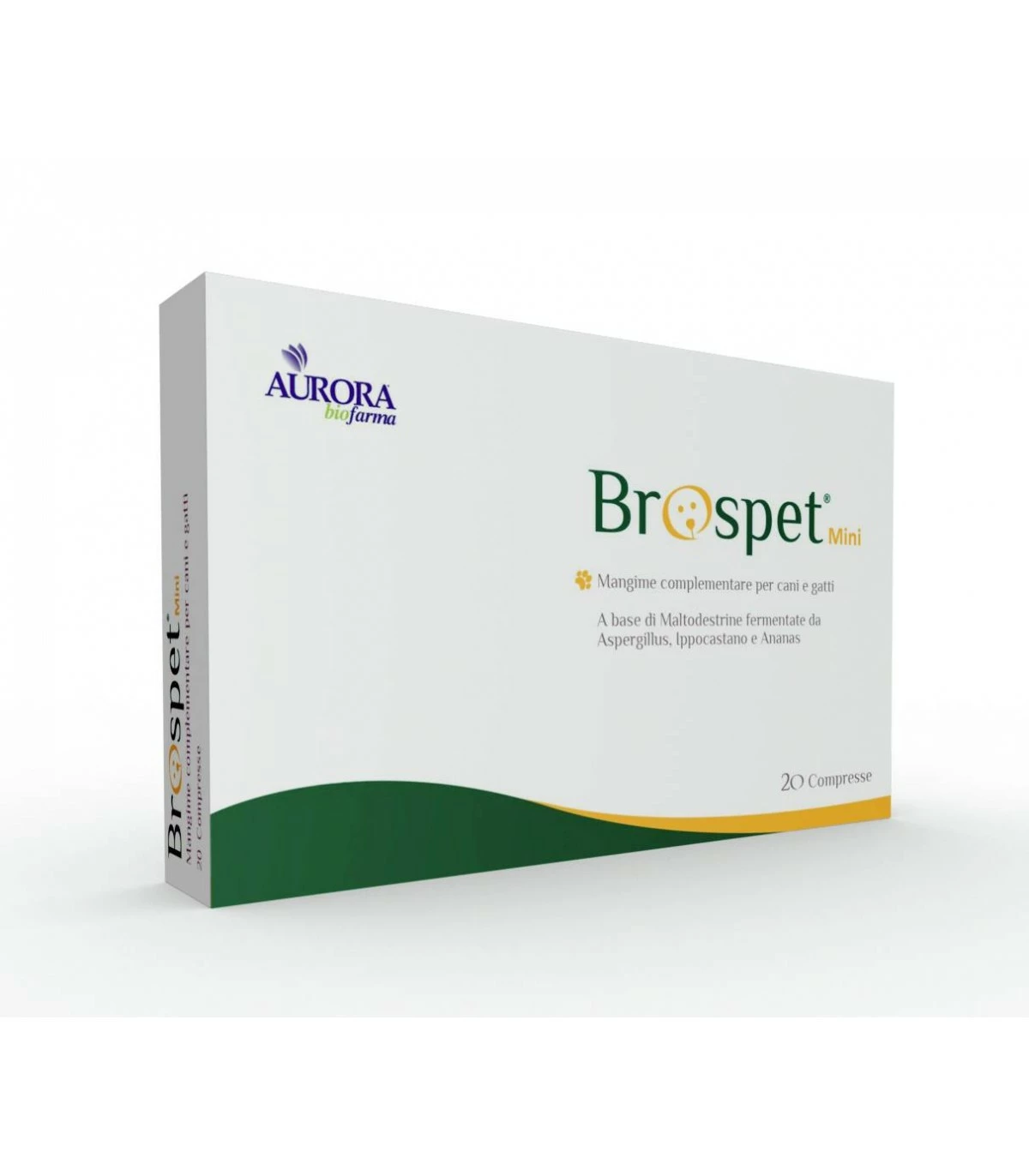 Aurora Biofarma Brospet Mini 20 Compresse