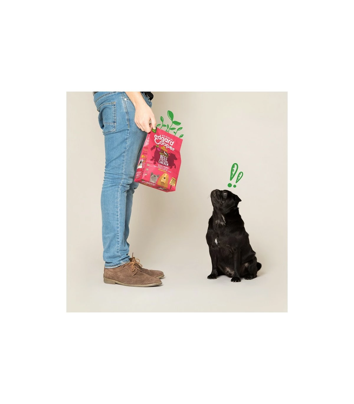 Edgard & Cooper Adult Carne Fresca Di Manzo E Pollo Biologici Senza Glutine 7 Kg - immagine 3