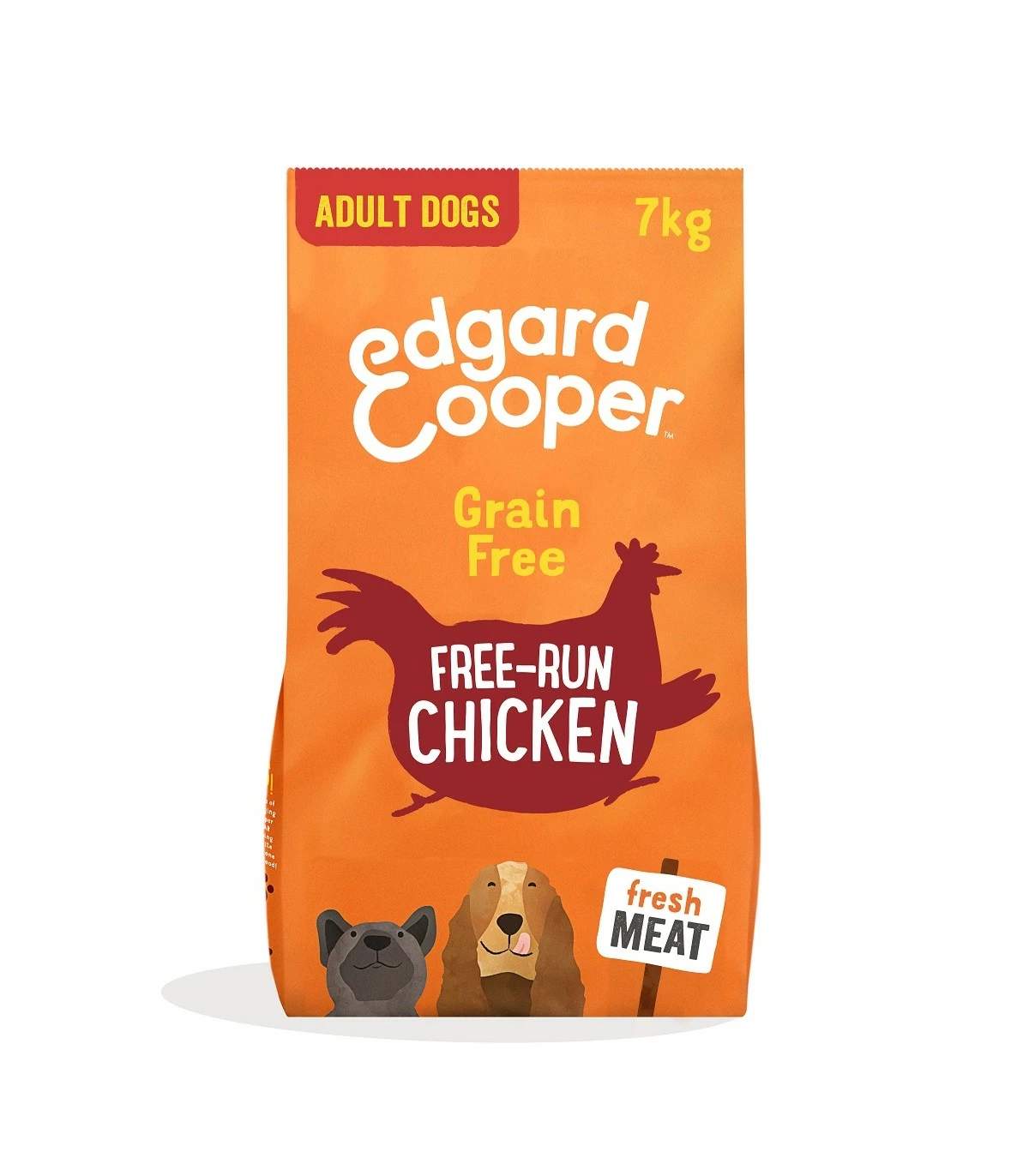 Edgard & Cooper Adult Carne Fresca Di Pollo Allevato A Terra Senza Cereali 7 Kg