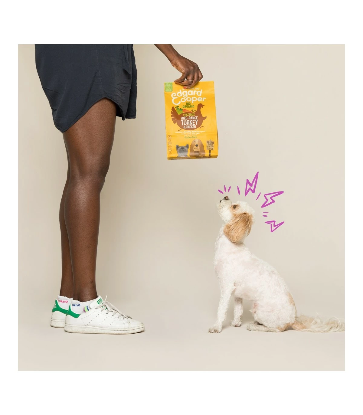 Edgard & Cooper Adult Carne Fresca Di Tacchino E Pollo Biologici Senza Glutine 2,5 Kg - immagine 3