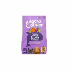 Edgard & Cooper Puppy Carne Fresca Di Salmone E Tacchino Allevato A Terra Senza Cereali 12 Kg