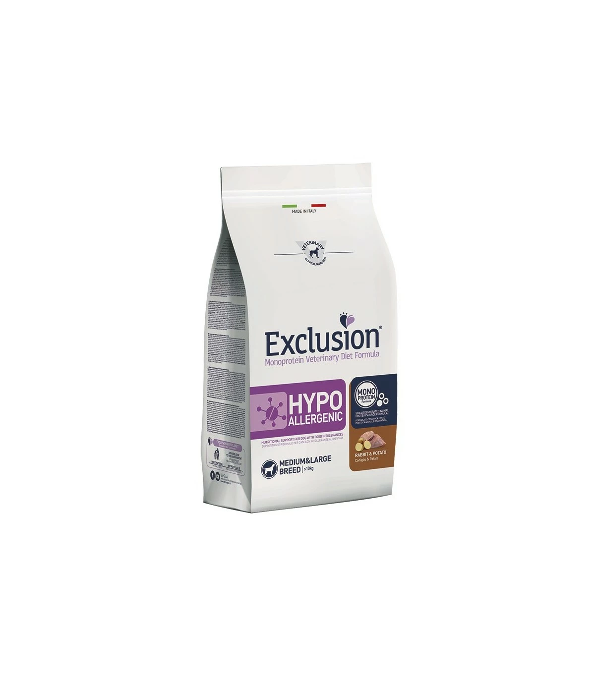 Exclusion Diet Formula Exclusion diet Formula Hypoallergenic Coniglio E Patate Medium Large 2 Kg