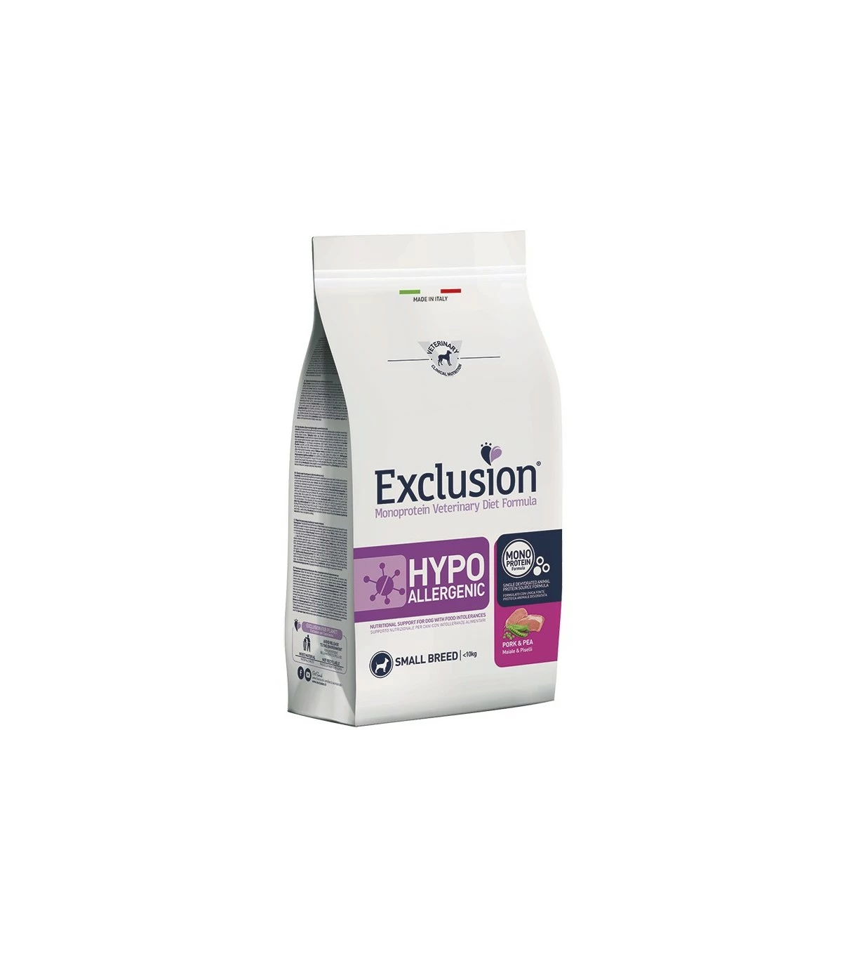 Exclusion Diet Formula Exclusion diet Formula Hypoallergenic Maiale E Piselli Small 2 Kg