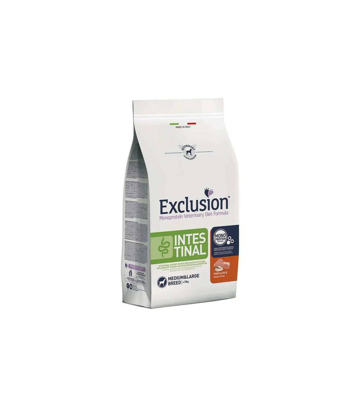 Exclusion Diet Formula Intestinal Maiale E Riso Medium Large 2 Kg