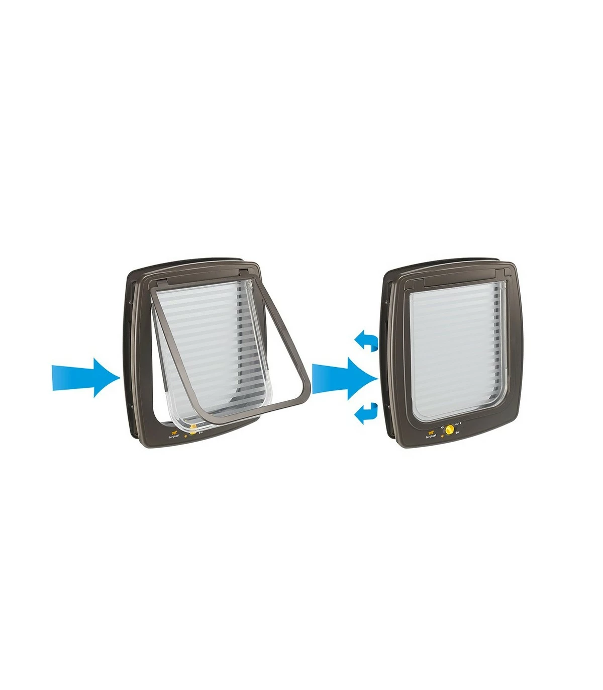 Ferplast Swing 7 Selettiva Marrone Portina - immagine 5