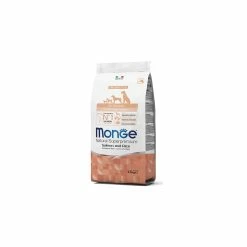 Monge Cane Puppy & Junior All Breeds Salmone Riso 12 Kg
