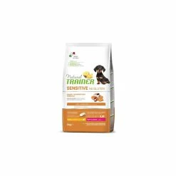 Natural Trainer Sensitive Cane No Gluten Mini Puppy & Junior Salmone 2 Kg