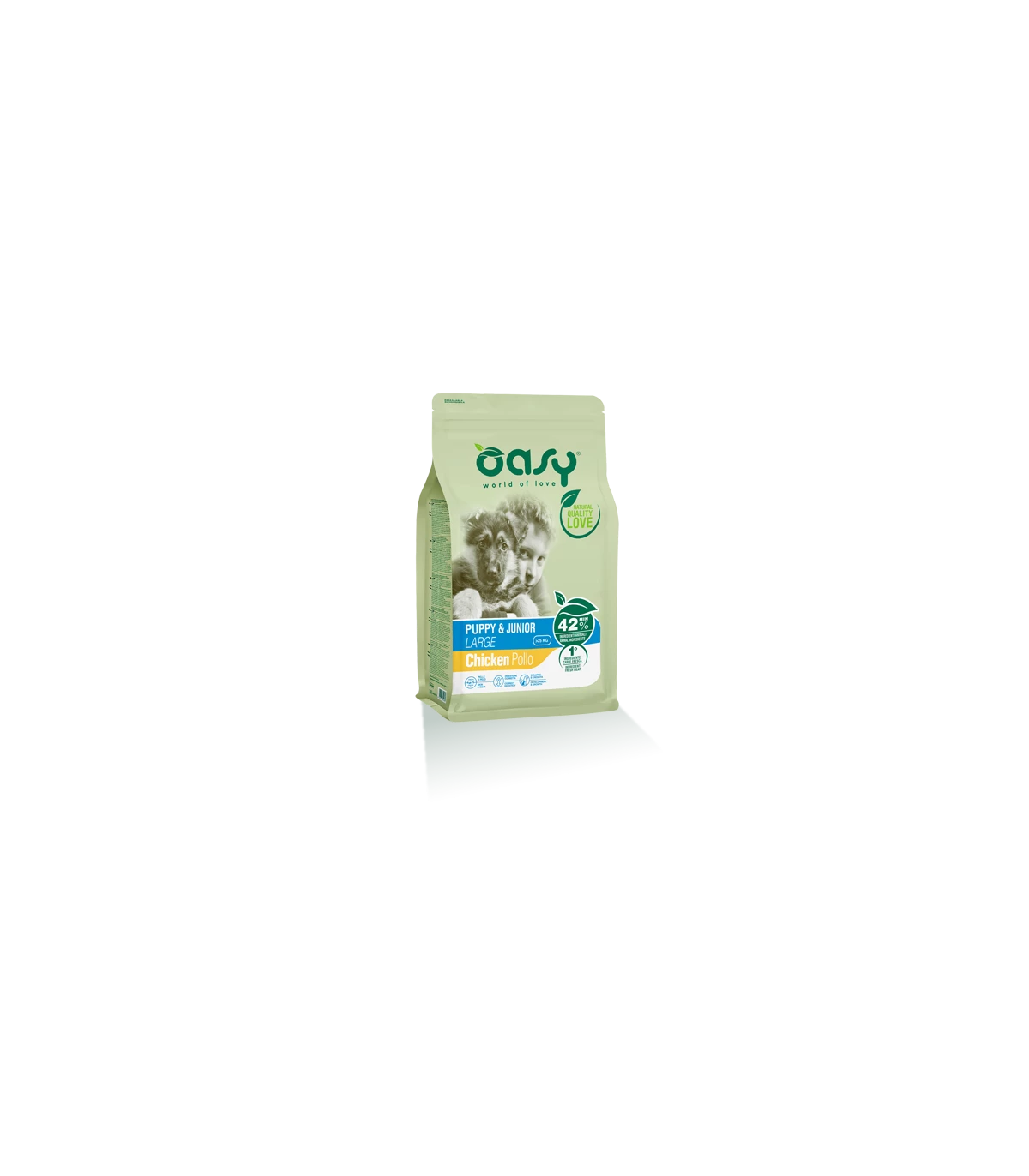 Oasy Cane Puppy & Junior Large Pollo 3 Kg