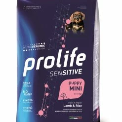 Prolife Cane Sensitive Puppy Agnello & Riso Mini 2 Kg