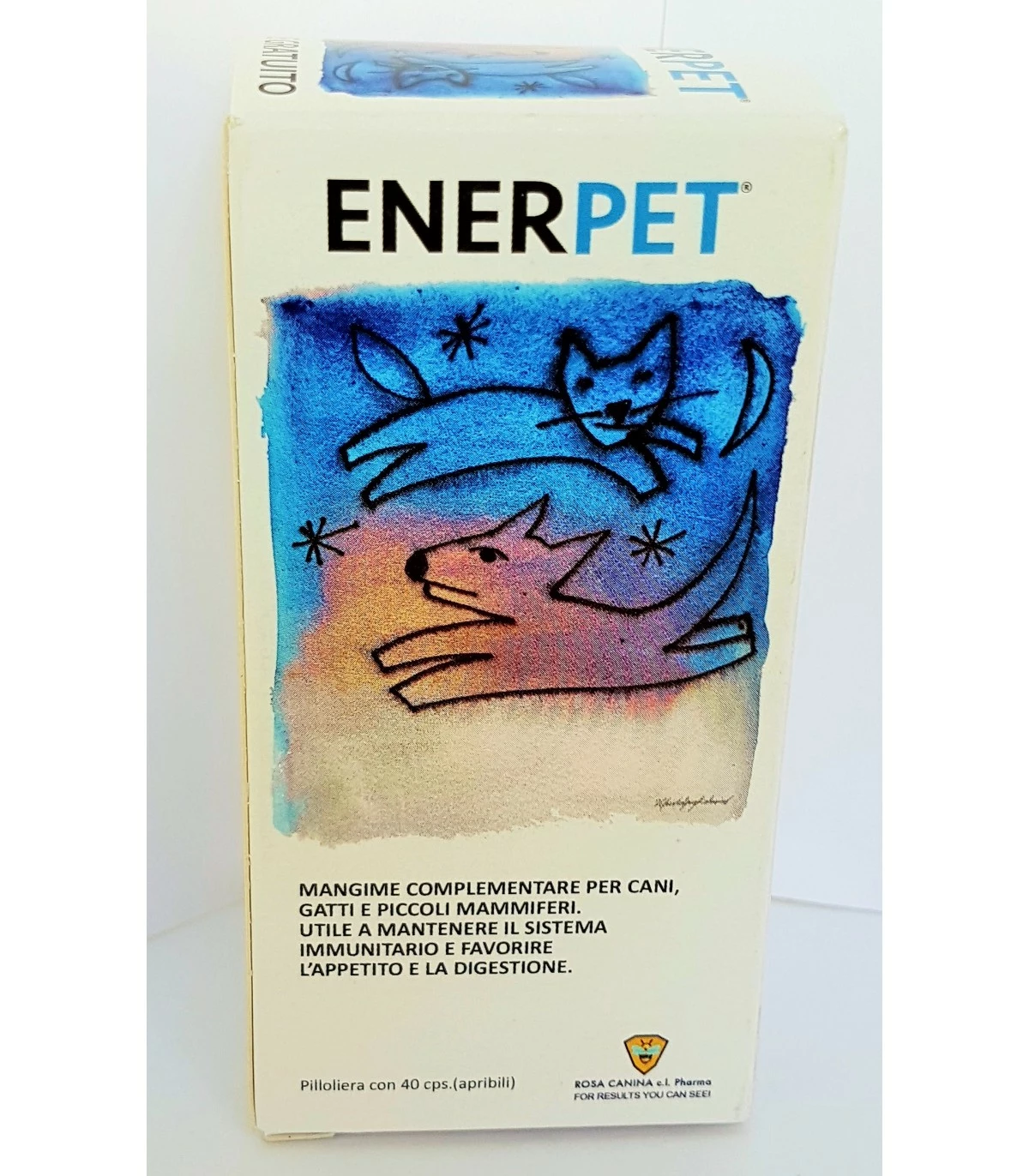 Rosa Canina Cl Rosa Canina Enerpet 40 Capsule 1000 Mg