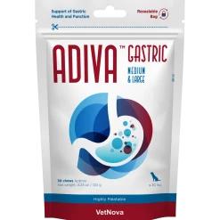 VetNova Adiva Gastric Medium & Large 30 Chews