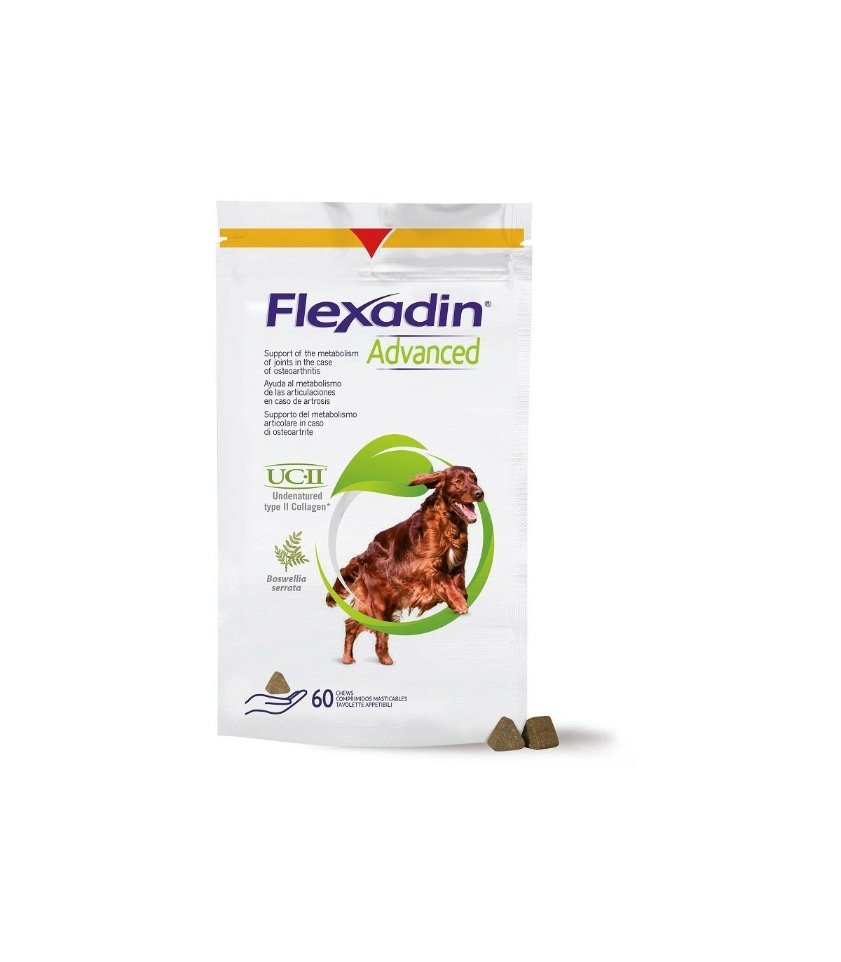 Vetoquinol Flexadin Advanced 60 Tavolette Masticabili